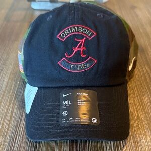 Nike Black and Red Crimson Tide Cap
